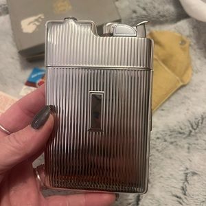 Vintage 1951 Evans Combination case and light-er the 20 pack